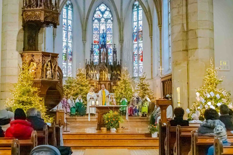 Fotos vom Sternsingerdankgottesdienst